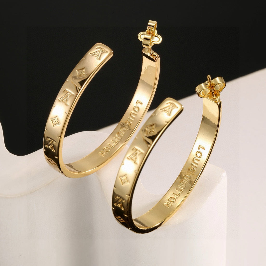 Louis Vuitton LV Letter Earrings - album image 3