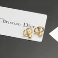Dior CD Pearl-Look Accent Stud Earrings - product image 1