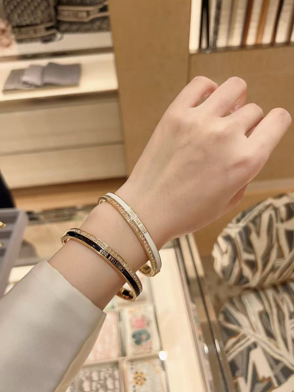 Dior Slim Lettered Bangle - product image 3