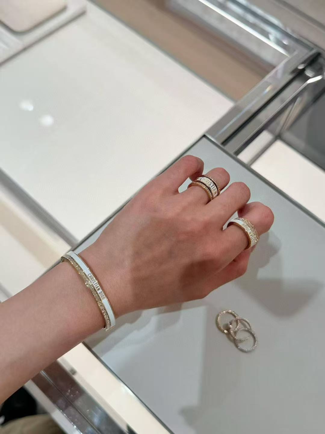 Dior Slim Lettered Bangle - product image 8