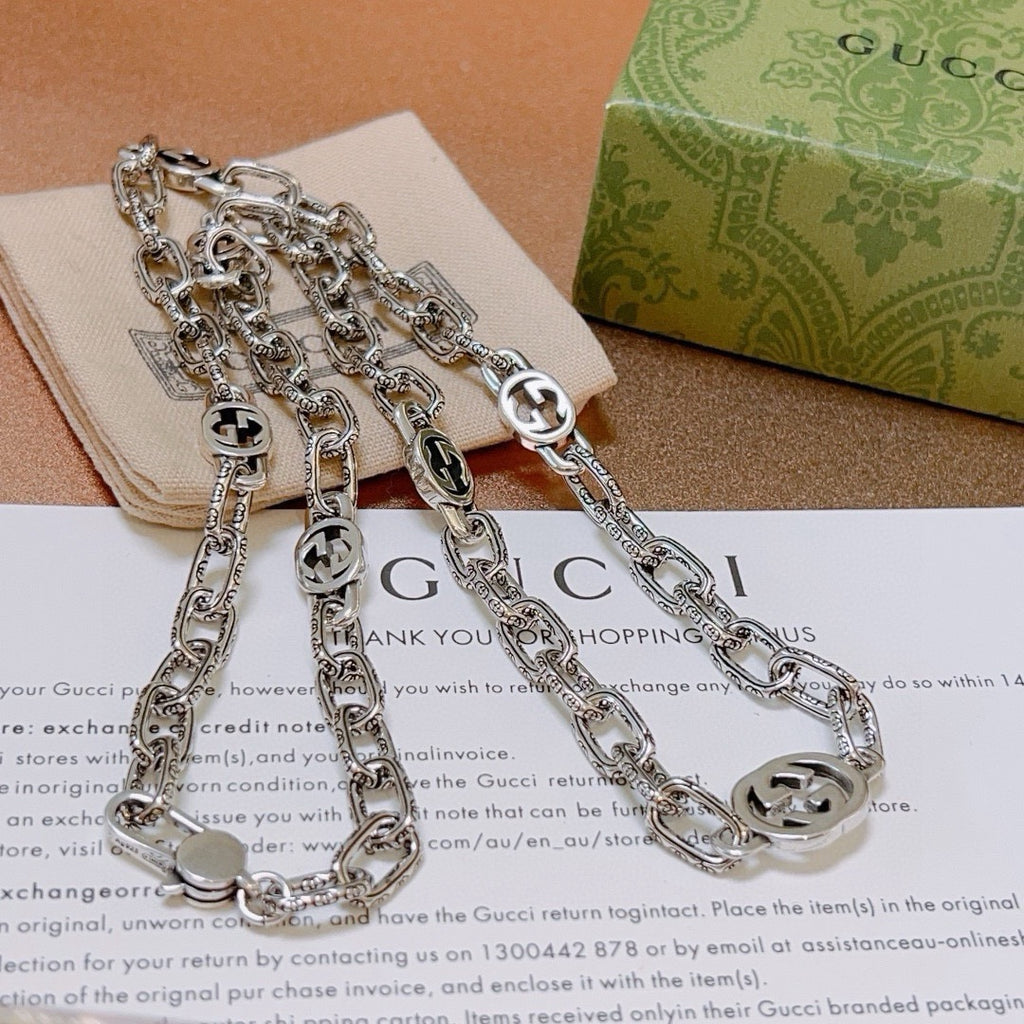 Gucci Anger Forest Antiqued Chain Necklace - album image 5