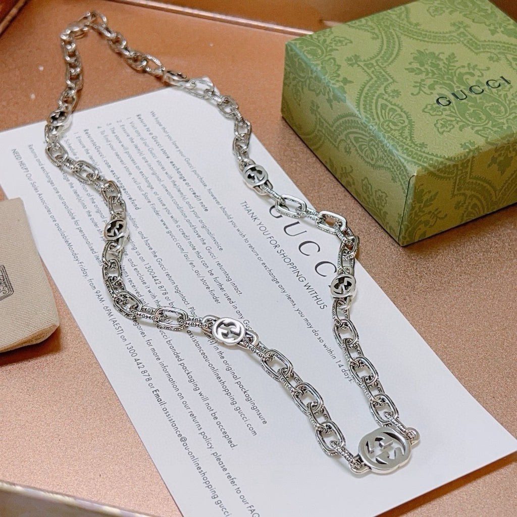 Gucci Anger Forest Antiqued Chain Necklace - album image 8