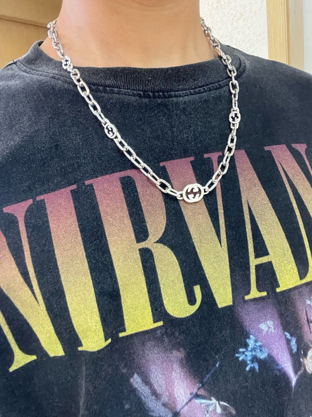 Gucci Anger Forest Antiqued Chain Necklace - album image 3