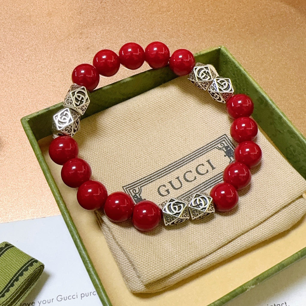 Gucci Anger Forest Interlocking G Antiqued Bracelet - album image 4
