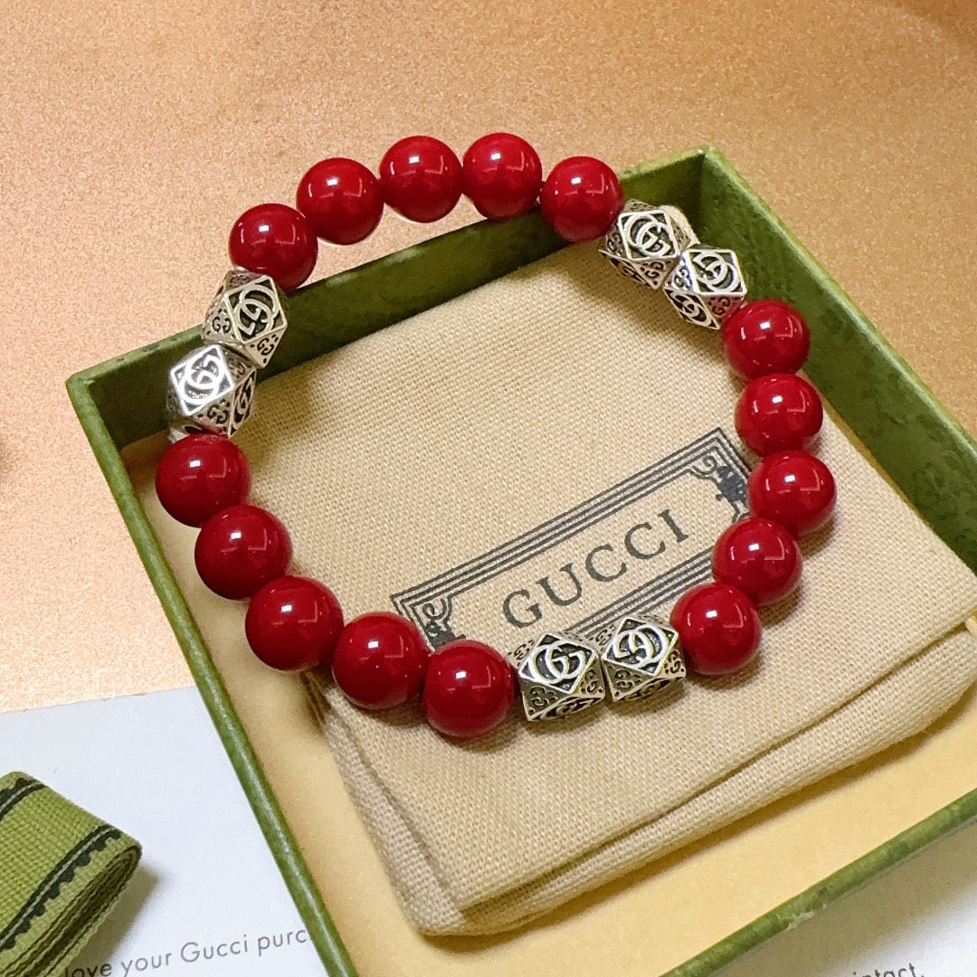 Gucci Anger Forest Interlocking G Antiqued Bracelet - album image 4