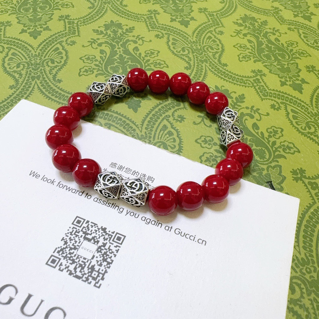 Gucci Anger Forest Interlocking G Antiqued Bracelet - album image 8