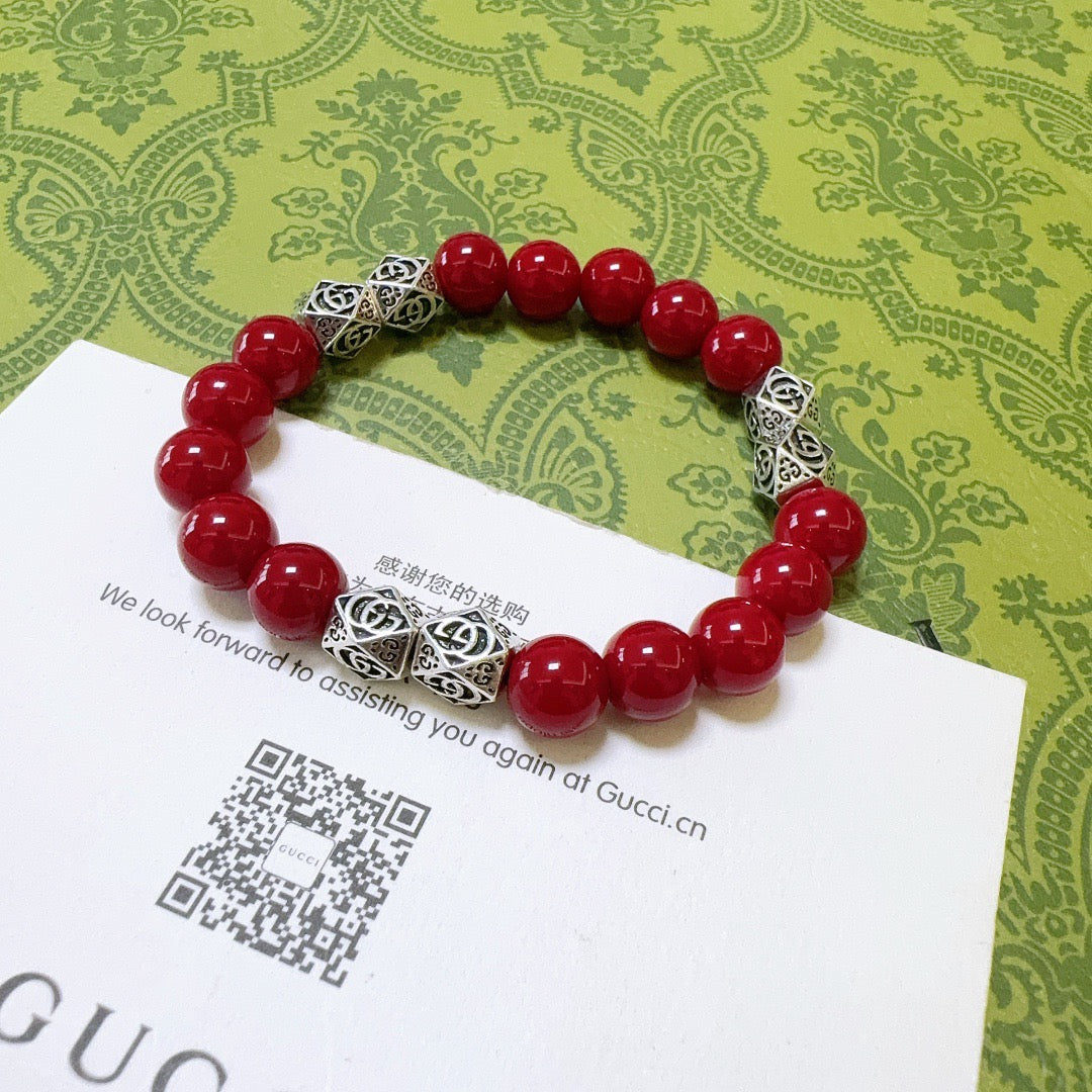 Gucci Anger Forest Interlocking G Antiqued Bracelet - album image 8