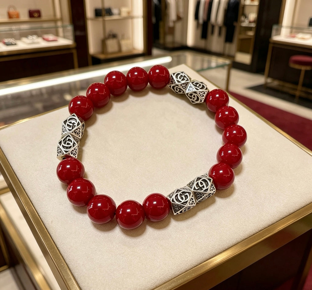Gucci Anger Forest Interlocking G Antiqued Bracelet - album image 1