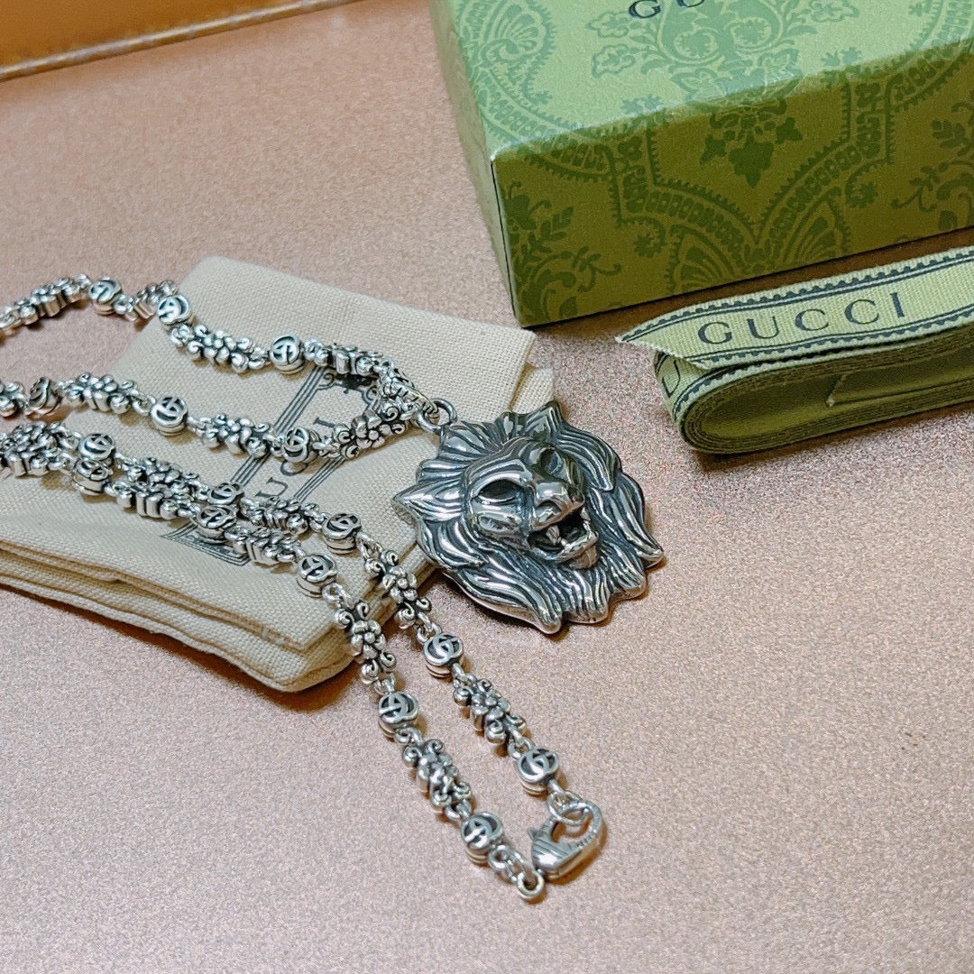 Gucci Anger Forest Antiqued Chain Necklace - album image 5