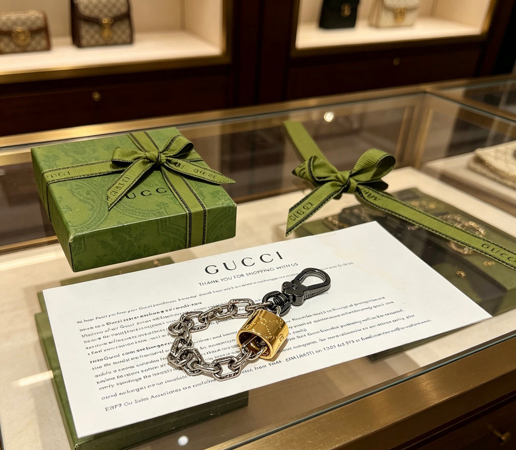 Gucci Anger Forest Interlocking G Key Keychain - album image 6
