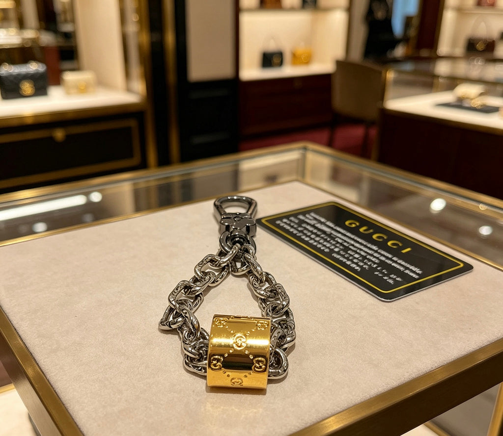Gucci Anger Forest Interlocking G Key Keychain - album image 2