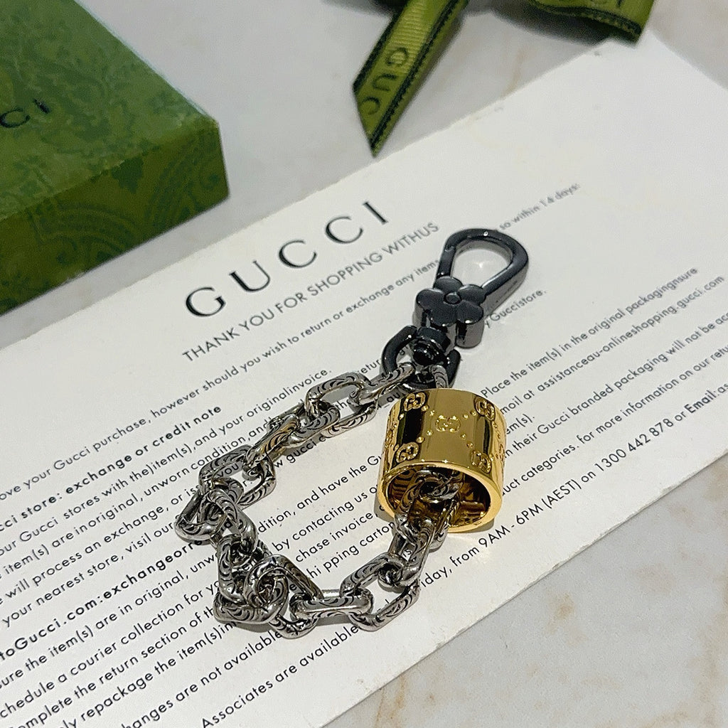 Gucci Anger Forest Interlocking G Key Keychain - album image 3