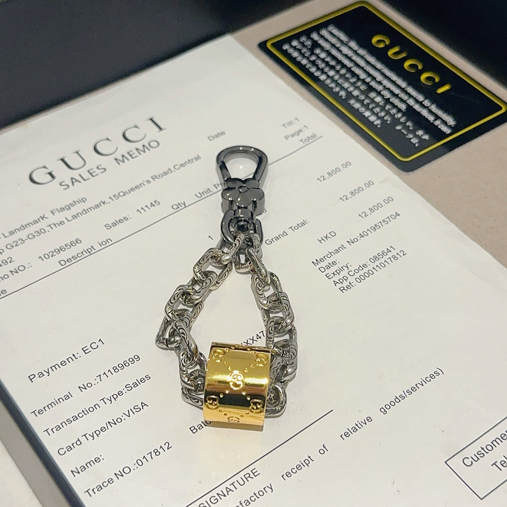 Gucci Anger Forest Interlocking G Key Keychain - album image 8