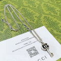 Gucci Anger Forest Interlocking G Antiqued Chain Necklace - album image 1