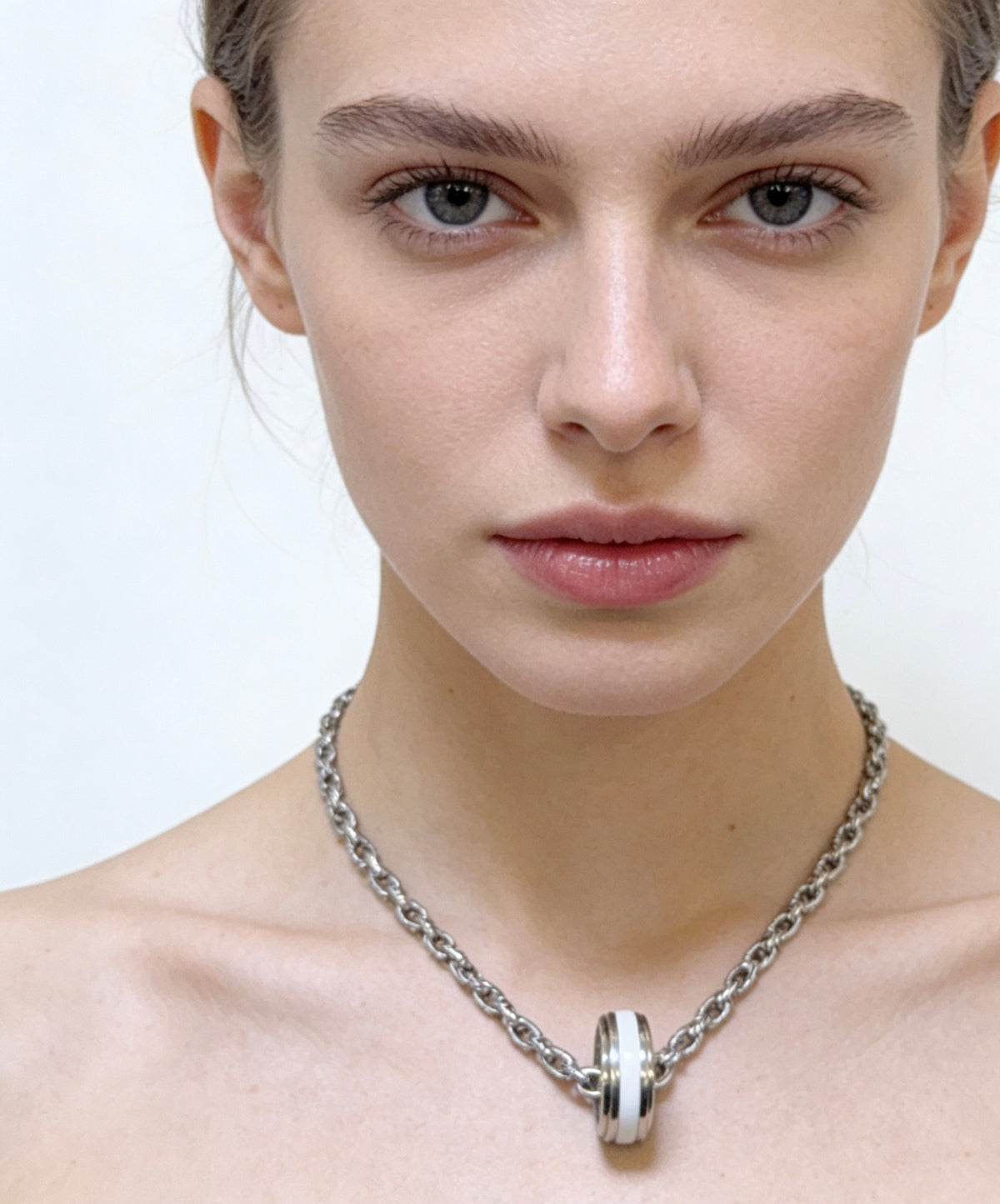Gucci Anger Forest Interlocking G Antiqued Chain Necklace - album image 6