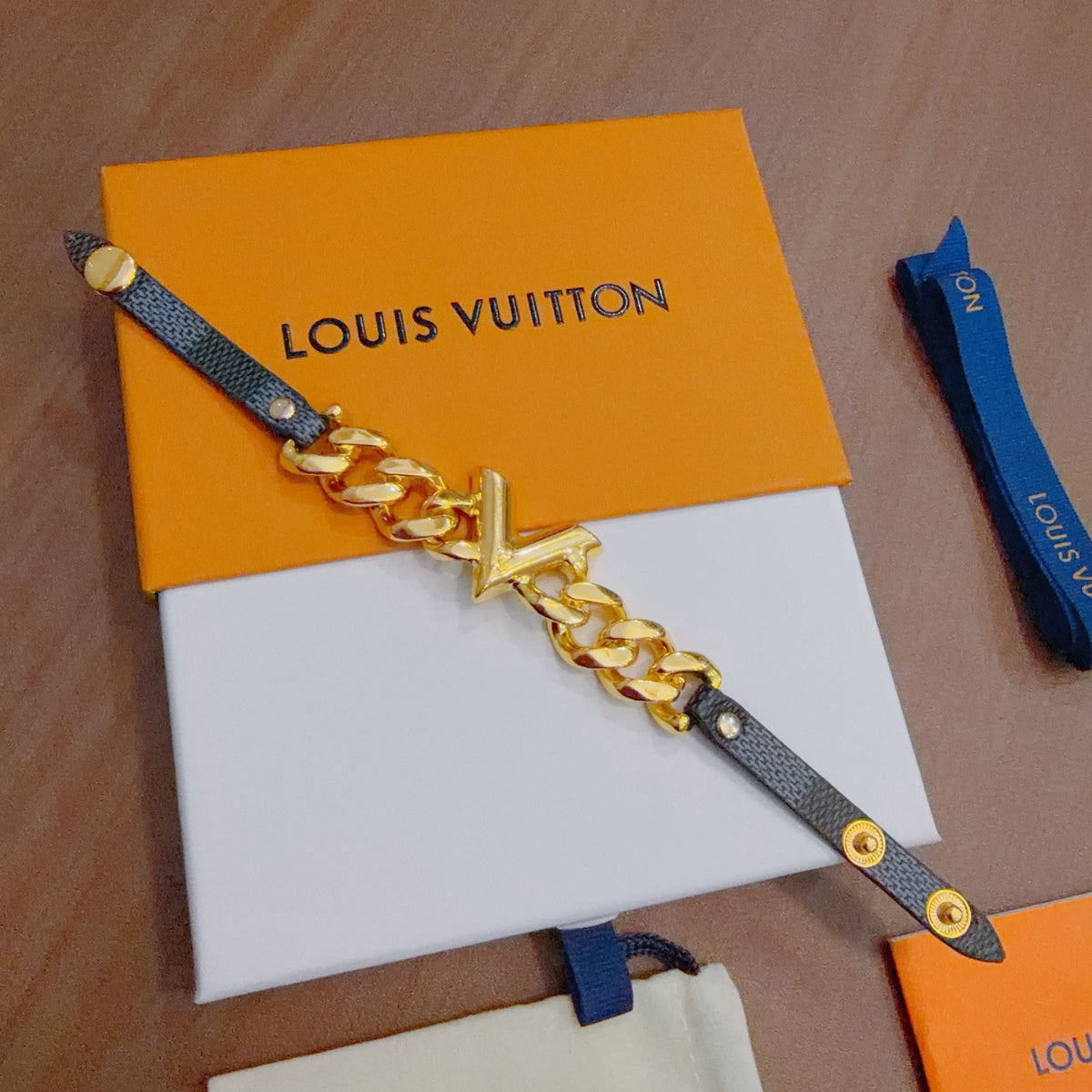 Louis Vuitton Leather Bracelet - album image 2