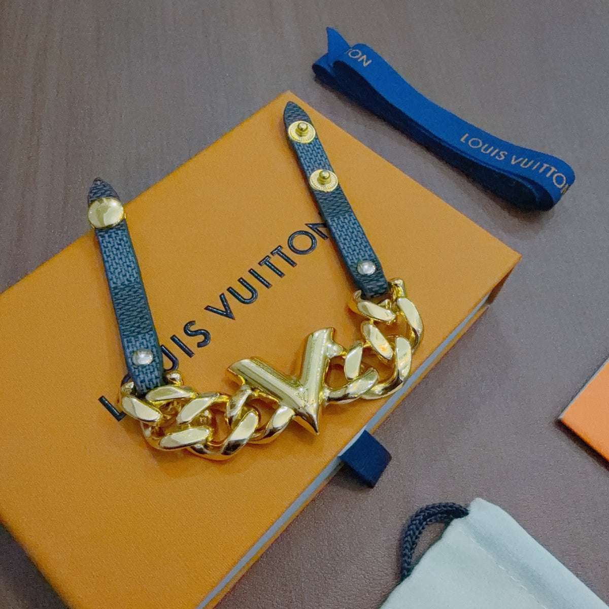 Louis Vuitton Leather Bracelet - album image 7