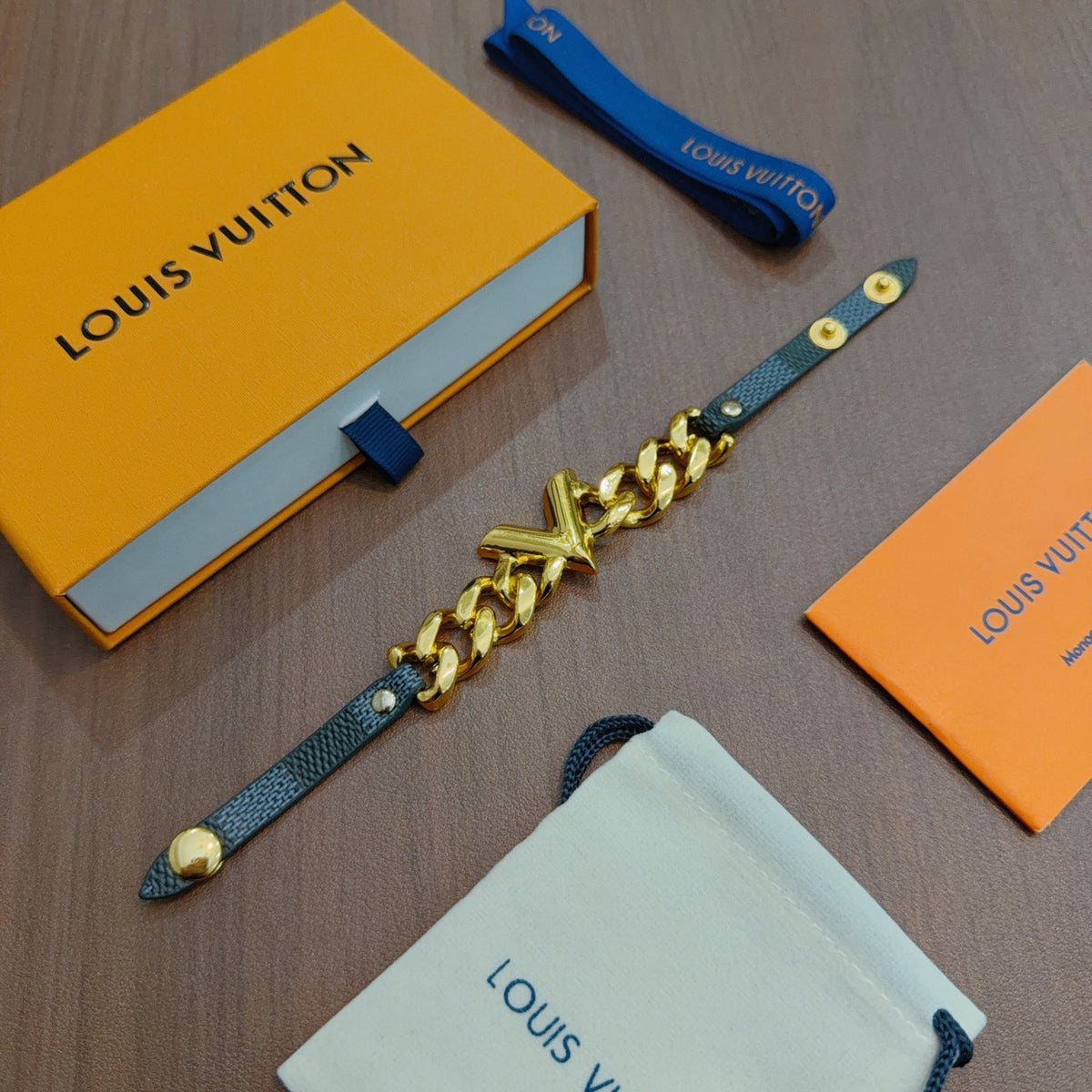 Louis Vuitton Leather Bracelet - album image 1
