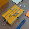 Louis Vuitton Silver-Tone Antiqued Chain Necklace - album image 1