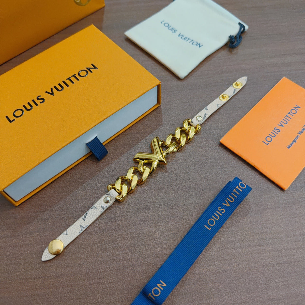 Louis Vuitton Leather Bracelet - album image 5
