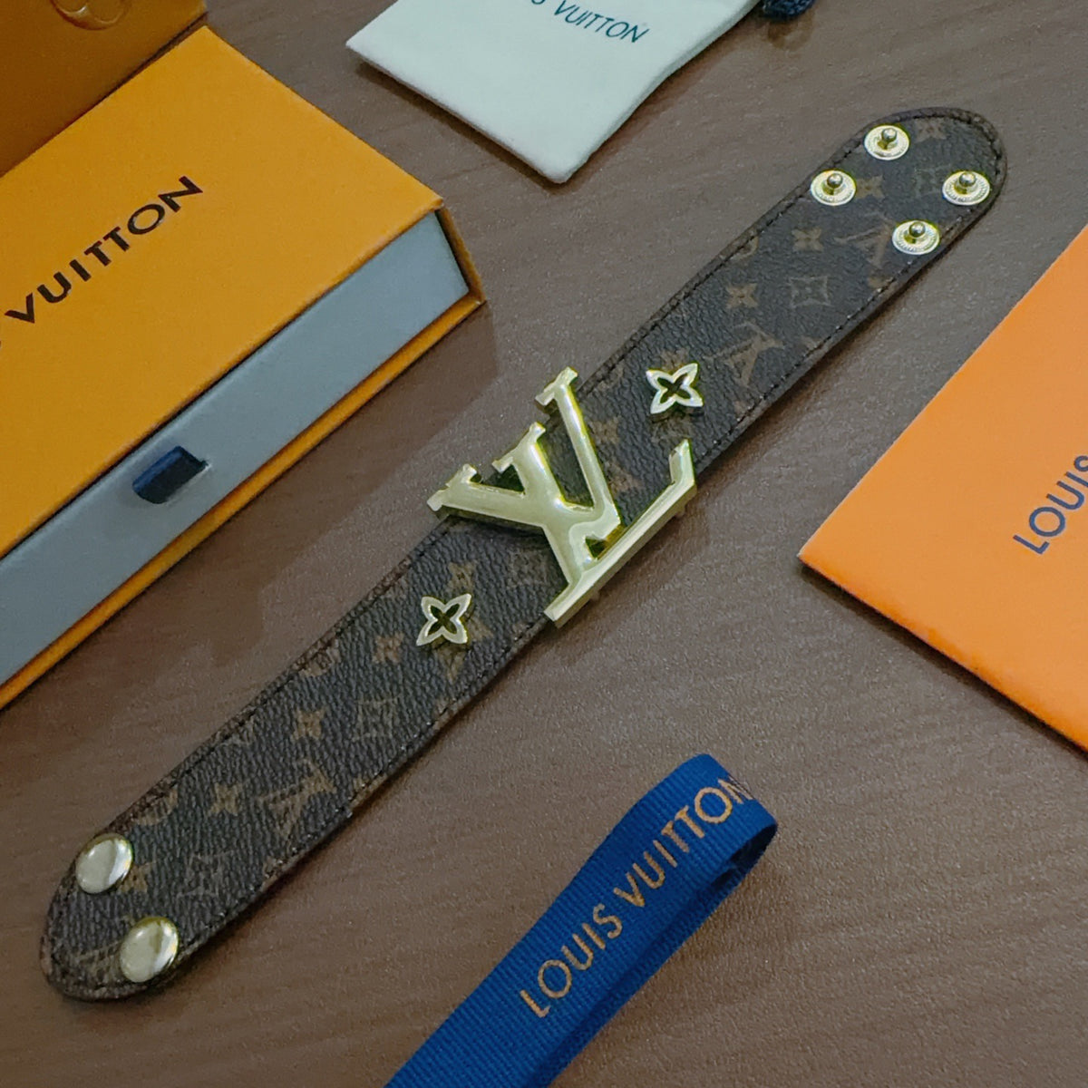 Louis Vuitton Leather Bracelet - album image 5