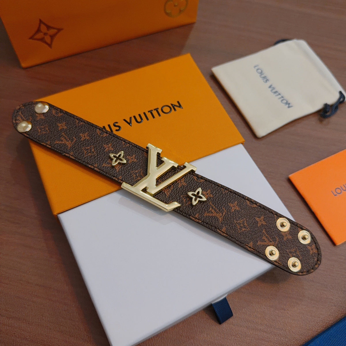 Louis Vuitton Leather Bracelet - album image 4