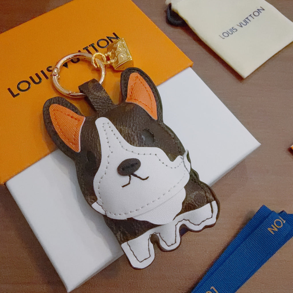 Louis Vuitton Black and White Cat Keychain - album image 2