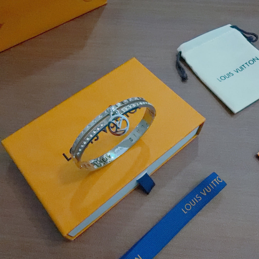 Louis Vuitton Blue Woven Strap Bracelet - album image 1
