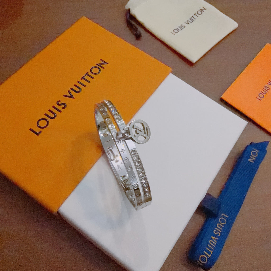 Louis Vuitton Blue Woven Strap Bracelet - album image 6