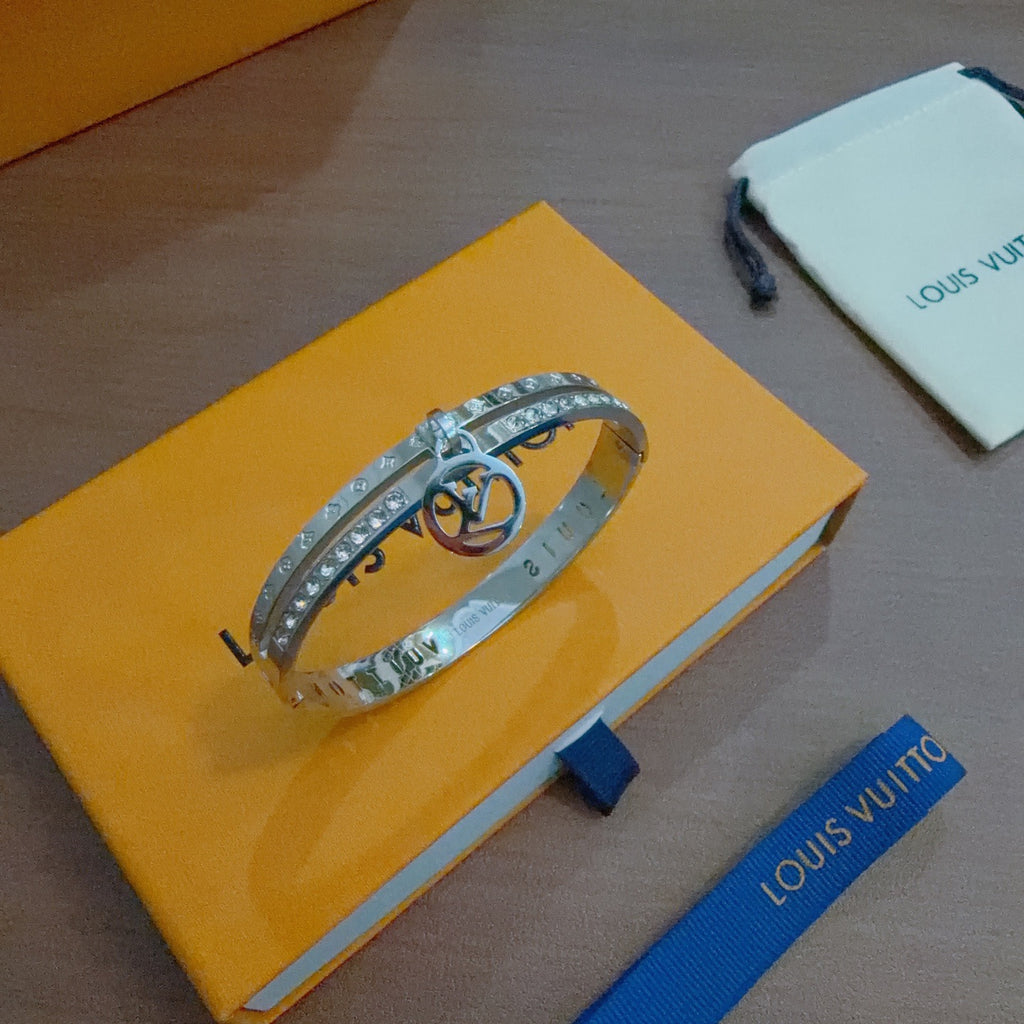Louis Vuitton Blue Woven Strap Bracelet - album image 4