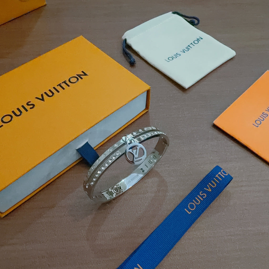 Louis Vuitton Blue Woven Strap Bracelet - album image 2