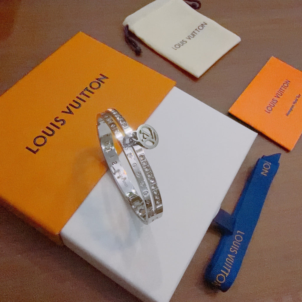 Louis Vuitton Blue Woven Strap Bracelet - album image 3