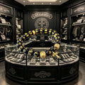 Chrome Hearts Black and Gold Layered Bead Bracelet - album image 1