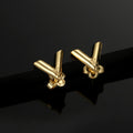 Louis Vuitton LV Letter Stud Earrings - album image 1