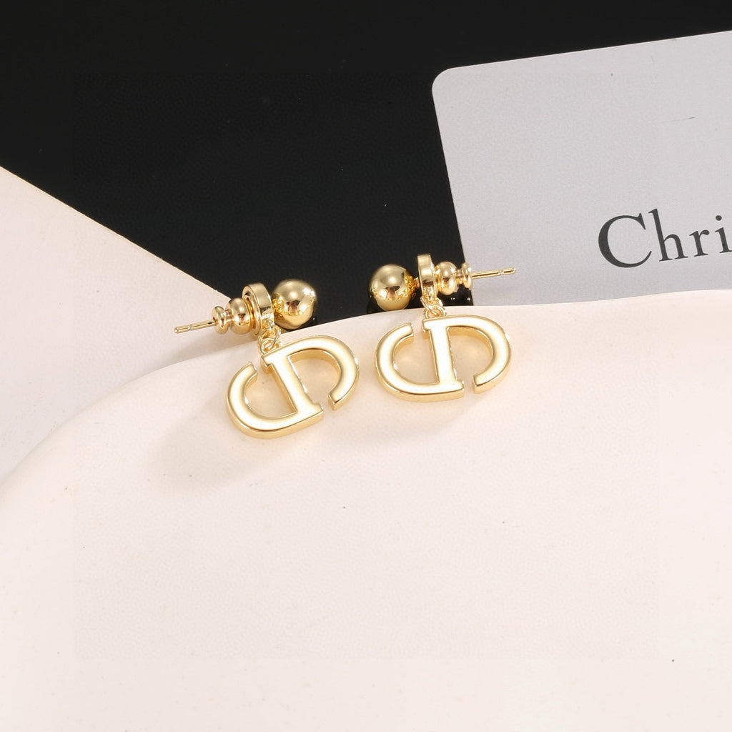 Dior Star-Topped CD Earrings - product image 4