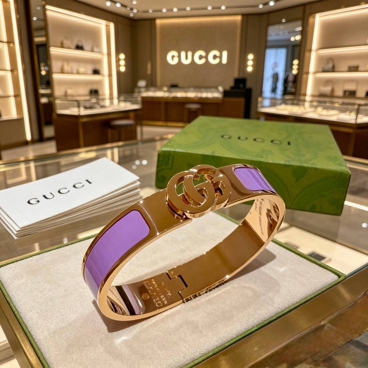 Gucci Anger Forest Interlocking G Bangle - album image 2