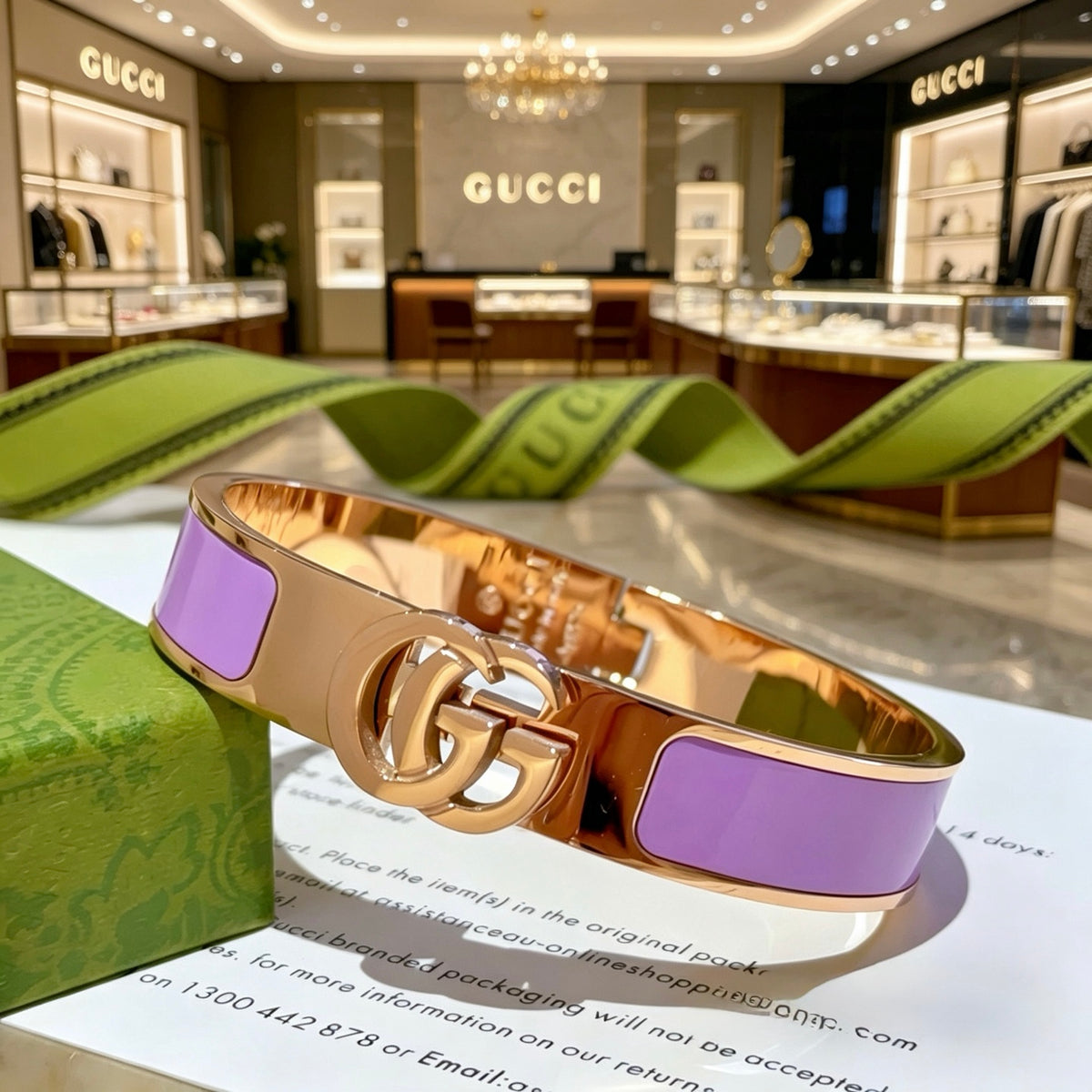 Gucci Anger Forest Interlocking G Bangle - album image 5