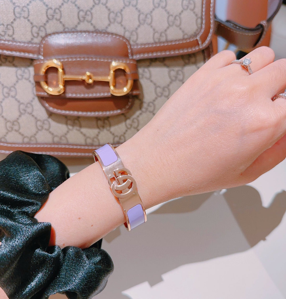 Gucci Anger Forest Interlocking G Bangle - album image 6