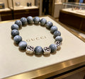 Gucci Anger Forest Interlocking G Beaded Antiqued Bracelet - album image 1