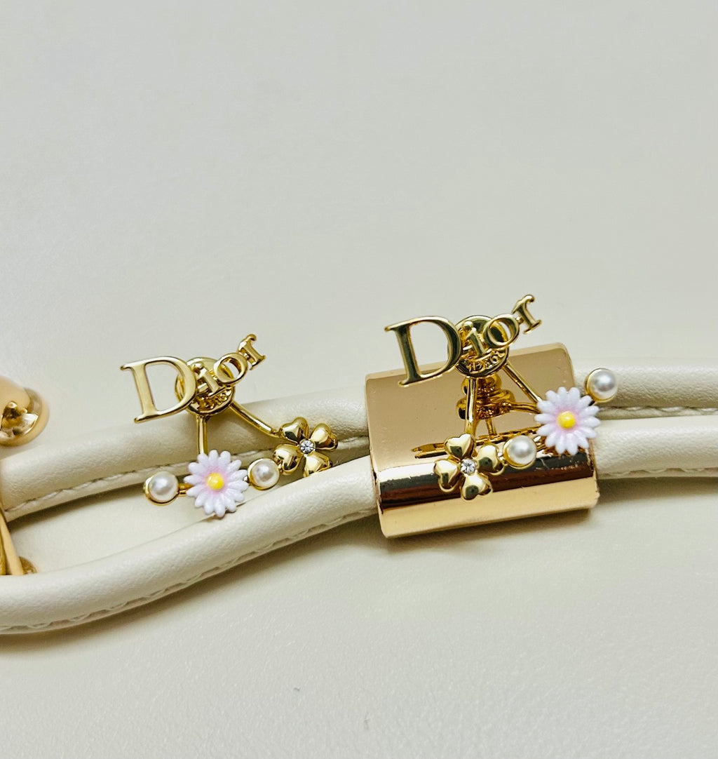 Dior Mini Letter Stud Earrings - product image 5