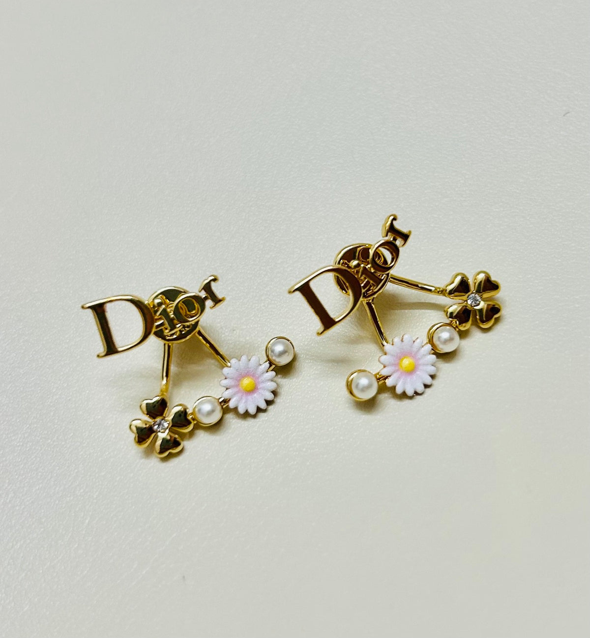 Dior Mini Letter Stud Earrings - product image 3