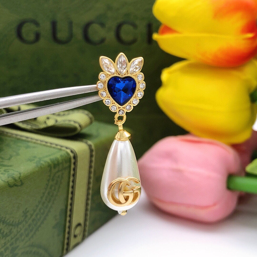 Gucci Teardrop Pearl Earrings - album image 7