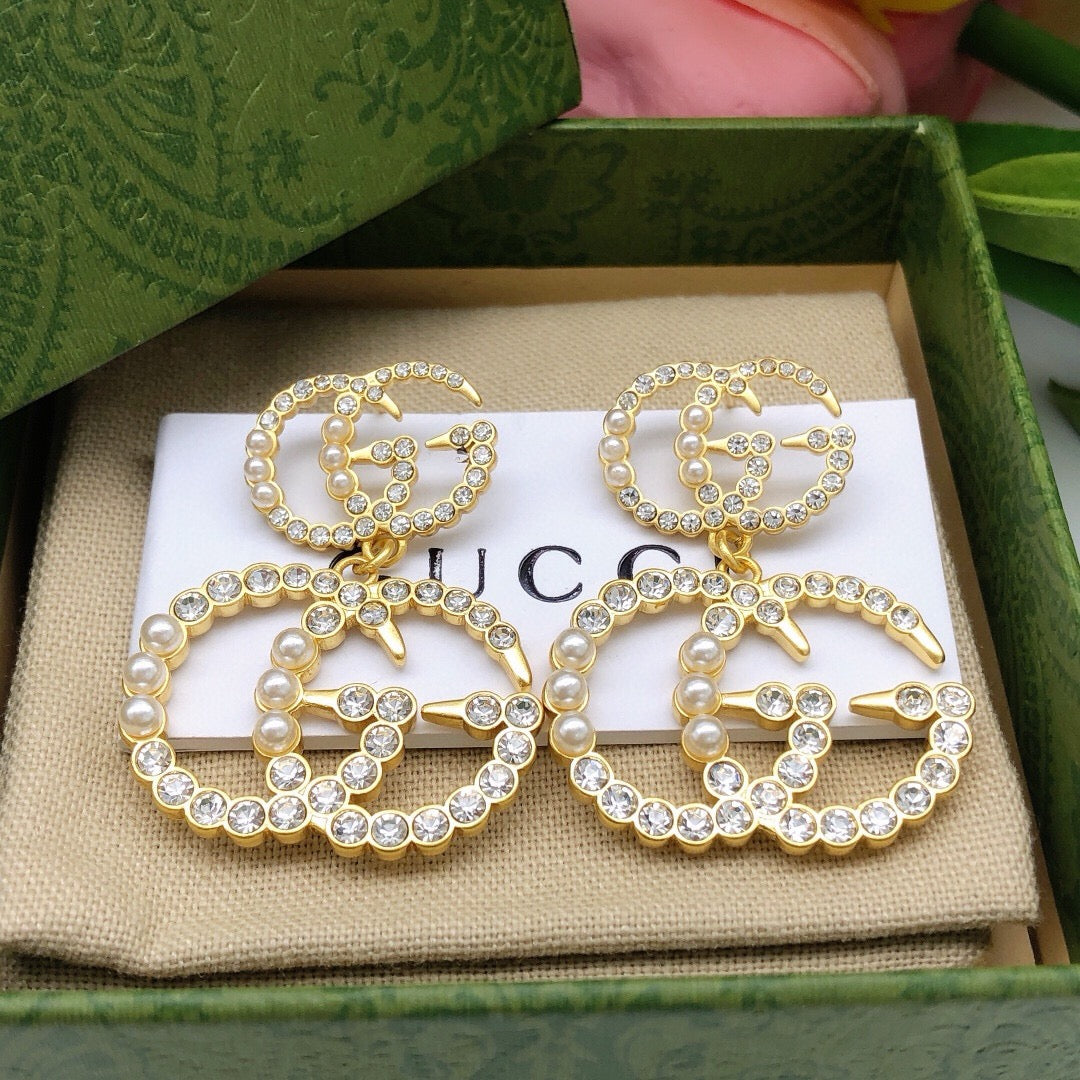 Gucci Interlocking G Pearl Earrings - album image 3