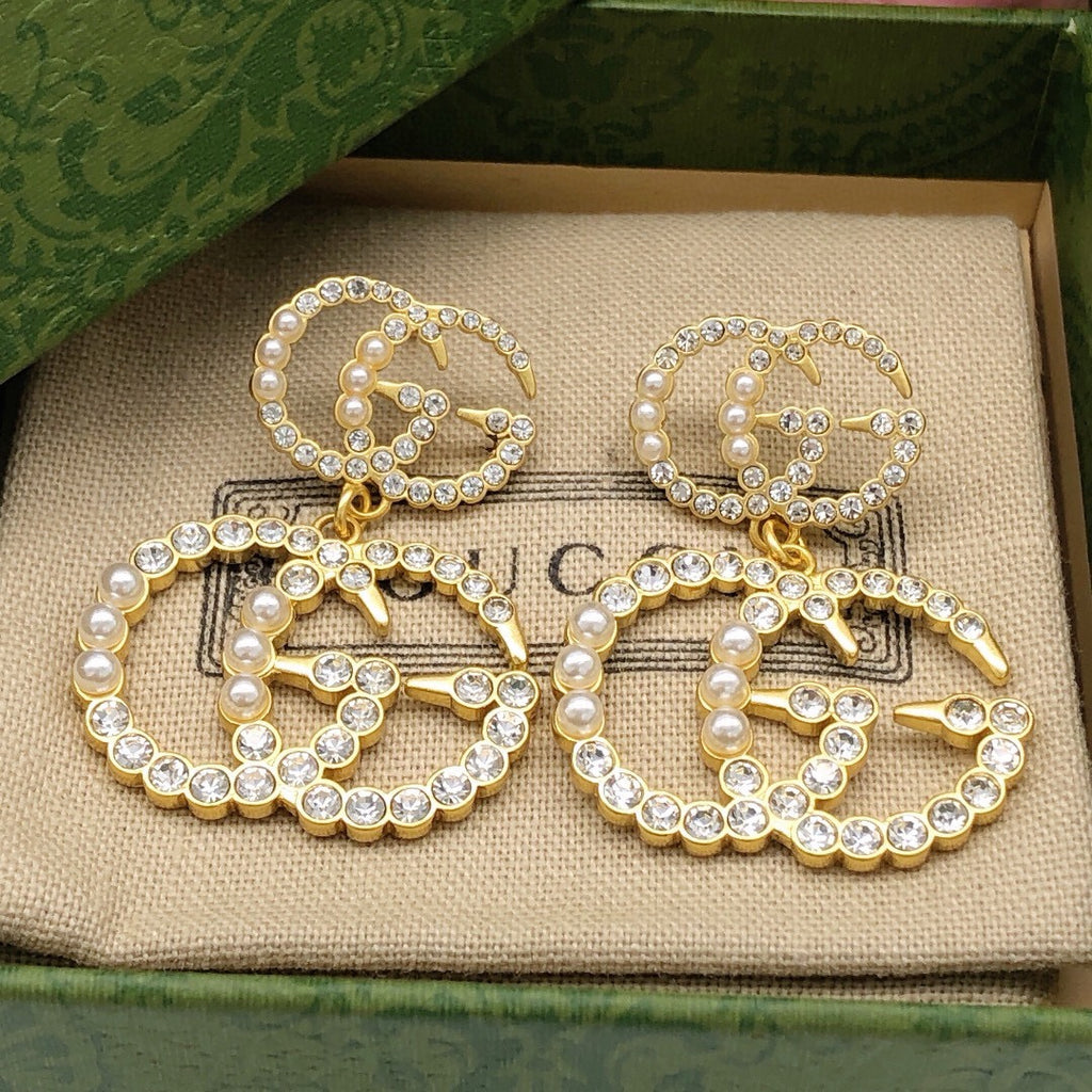 Gucci Interlocking G Pearl Earrings - album image 5