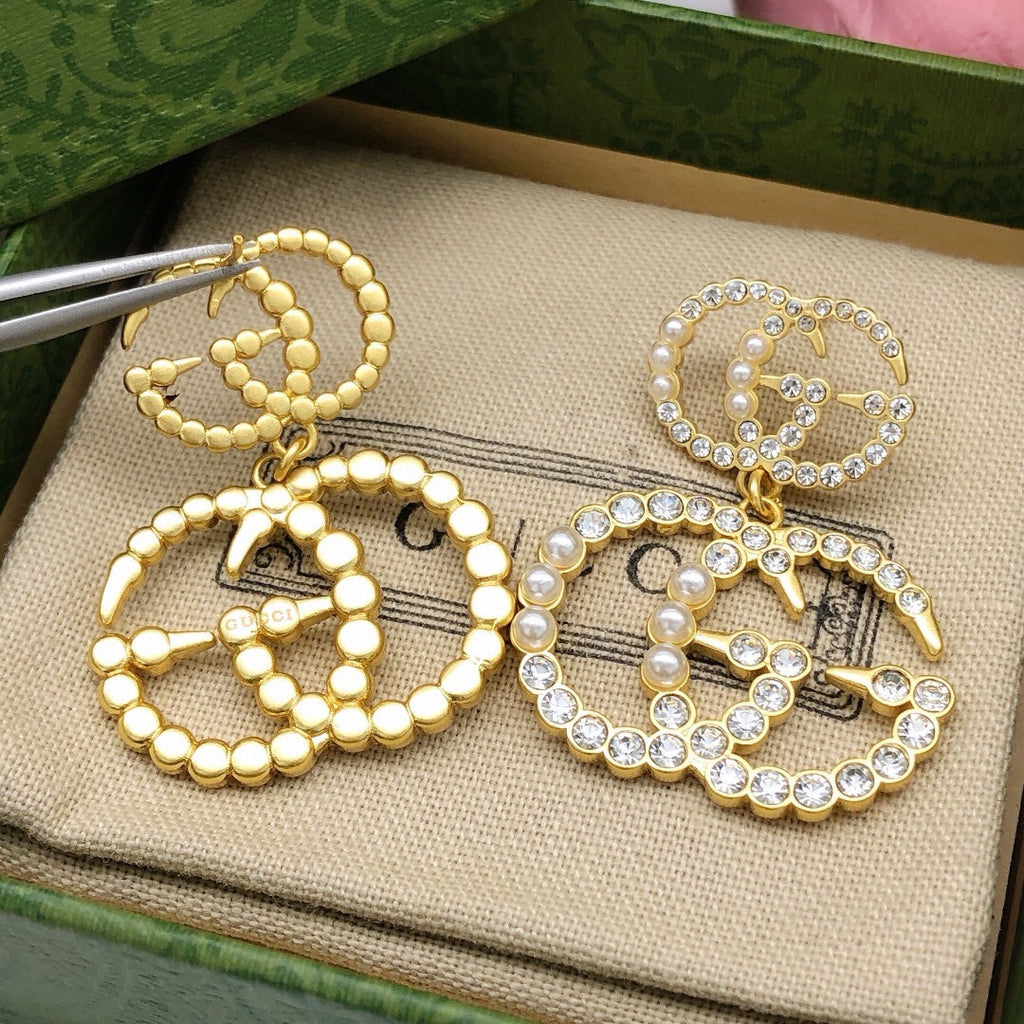 Gucci Interlocking G Pearl Earrings - album image 4
