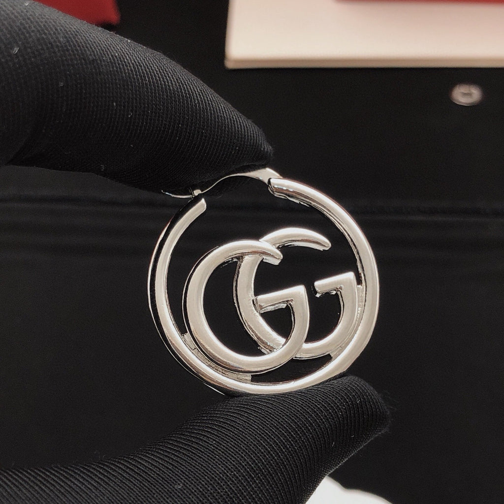 Gucci Silver-Tone Polished Earrings - album image 4