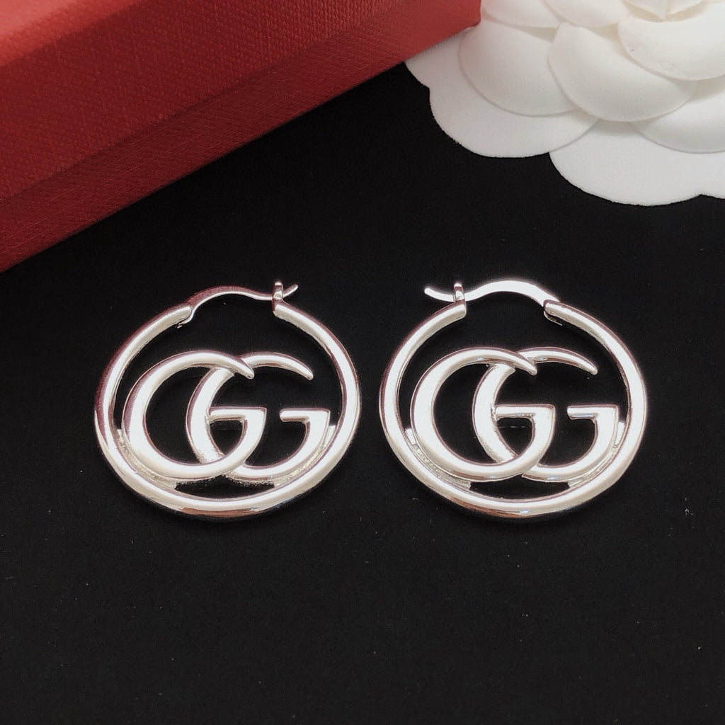 Gucci Silver-Tone Polished Earrings - album image 5