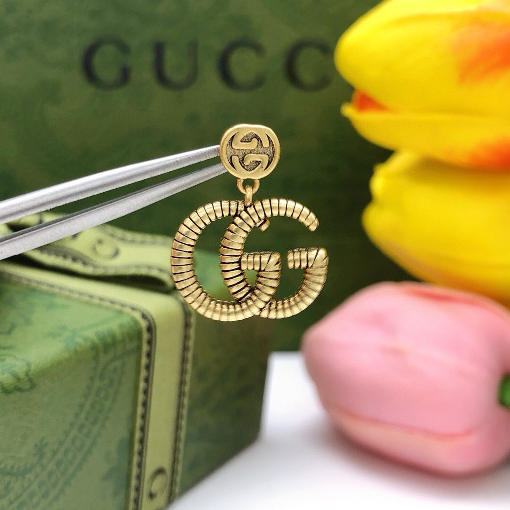 Gucci Interlocking G Twisted Earrings - album image 2