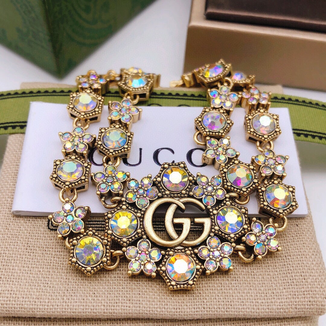 Gucci Multicolor Crystal Accent Bracelet - album image 5