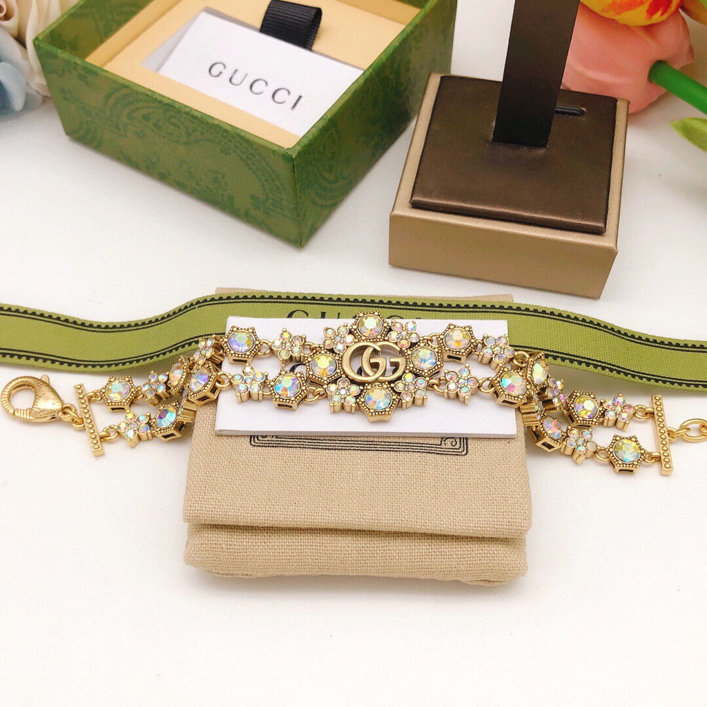 Gucci Multicolor Crystal Accent Bracelet - album image 3
